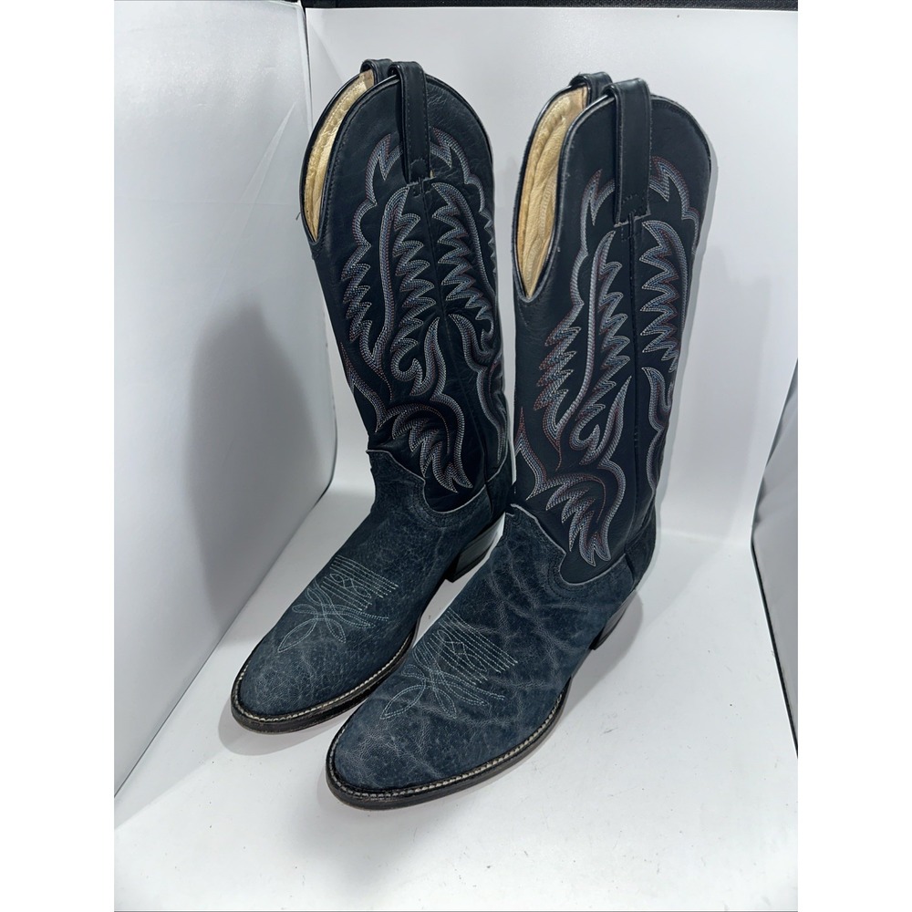 Vintage Wrangler Elephant? Cowboy Boots‎  USA Made-8D